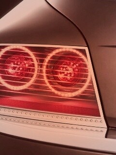 Горящие задние фары обои