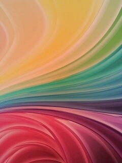 Радужные завихрения обои