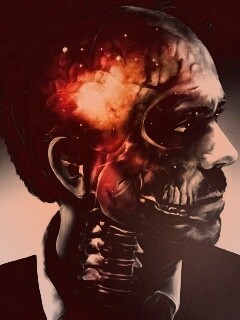 В голове доктора Хауса обои