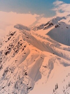 Горная гряда обои