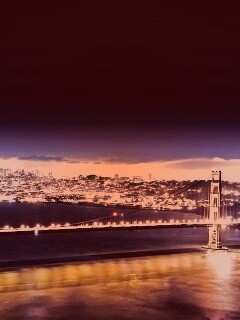 Ночной Нью-Йорк обои