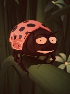 Глазастая божья коровка обои