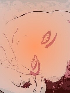 Рисунок девушки обои