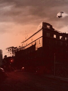 Инопланетяне в трущобах обои