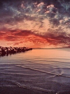 Каменная насыпь обои