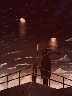 Под фонарем обои