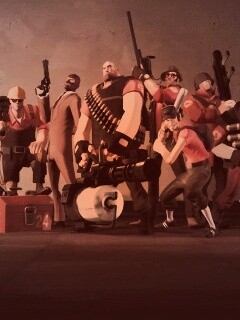 Герои игры Team Fortress 2 обои
