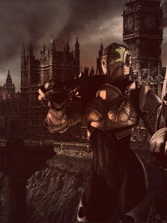 Постапокалиптический Лондон из игры обои