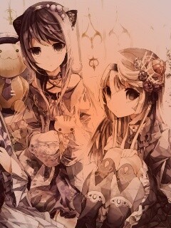 Три лоли обои