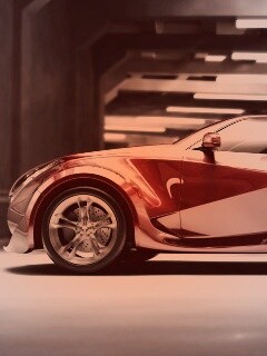 Красный концепт обои