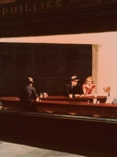 Ночное кафе обои