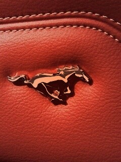 Кожаный салон Форда Мустанг обои