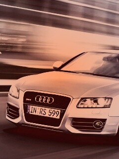 Ауди на скорости обои