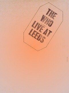 The who live at leeds обои