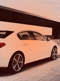 Пежо 308 на стоянке обои