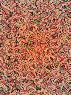 Кривые разноцветные клеточки обои