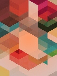 Разноцветные параллелограммы обои