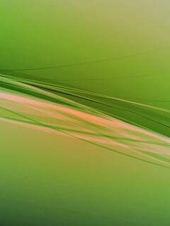 Переплетение зеленых полос обои