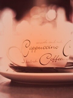 Чашечка капучино обои