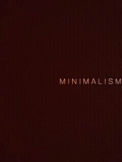 Минимализм обои