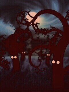 Страшно ночью в лесу обои