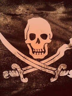 Пиратский флаг обои