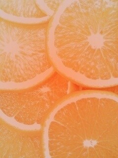 Апельсиновые дольки обои