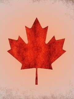 Флаг канады, кленовый лист обои