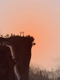 Пейзаж в китае обои