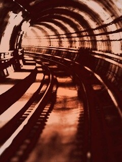 Тоннель метро обои