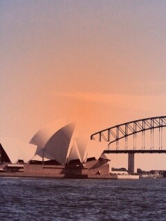 Панорама порта Сиднея обои