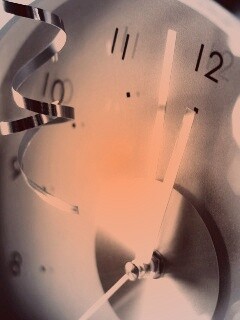 Часы в ожидании нового года обои