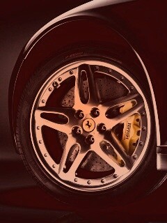 Колесо Scaglietti 612 обои