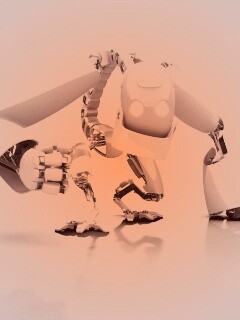 Крадущийся робот обои