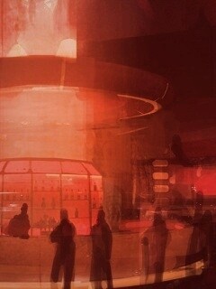 Красный бар из Mass Effect обои