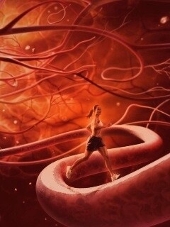 Бег крови обои