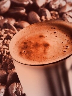 Кружка заварного кофе обои