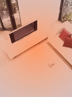 Комната сверху обои