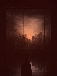 Человек в тени обои