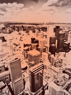 ЧБ фото города обои