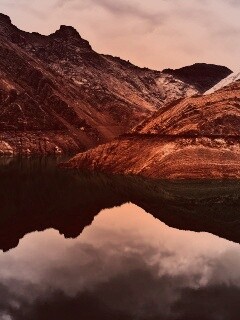 Горное озеро обои