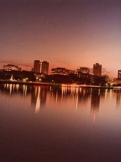 Панорама Бостона обои