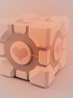 Взвешенный куб-компаньон обои