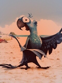 Blu из Rio обои