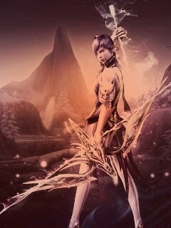 Эльфийка из Aion обои