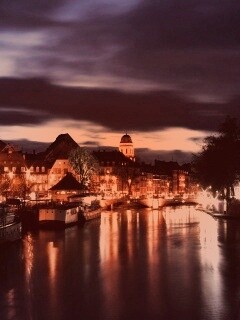 Город Страсбург обои