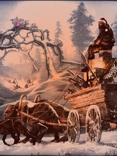 Новогодний Сталкер обои