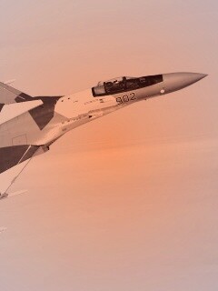 Полёт истребителя обои