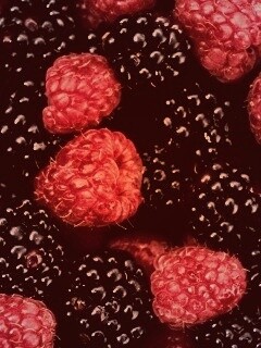 Малина и ежевика обои