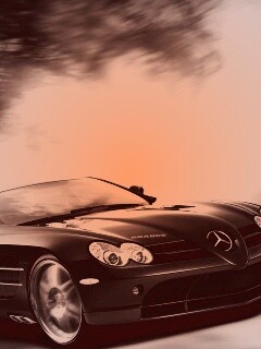 Двухместный мерседес обои